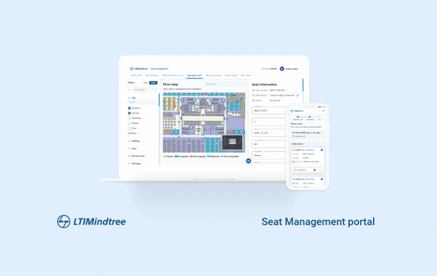 Seat Management portal